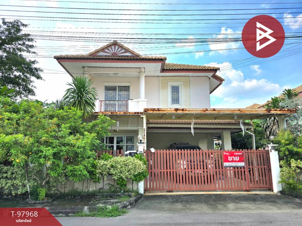 For SaleHouseMahachai Samut Sakhon : Single house for sale, Suetrong Sarin Rama 2 Village (Suetrong Sarin Rama 2), Samut Sakhon