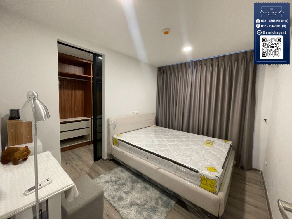 For RentCondoThaphra, Talat Phlu, Wutthakat : 💙For rent Beat Bangwa Interchange, electric train view, fully furnished, MRT Bangwa, BTS Bangwa💙 Call 092-8366444 Dao // Line id : @enrichagent