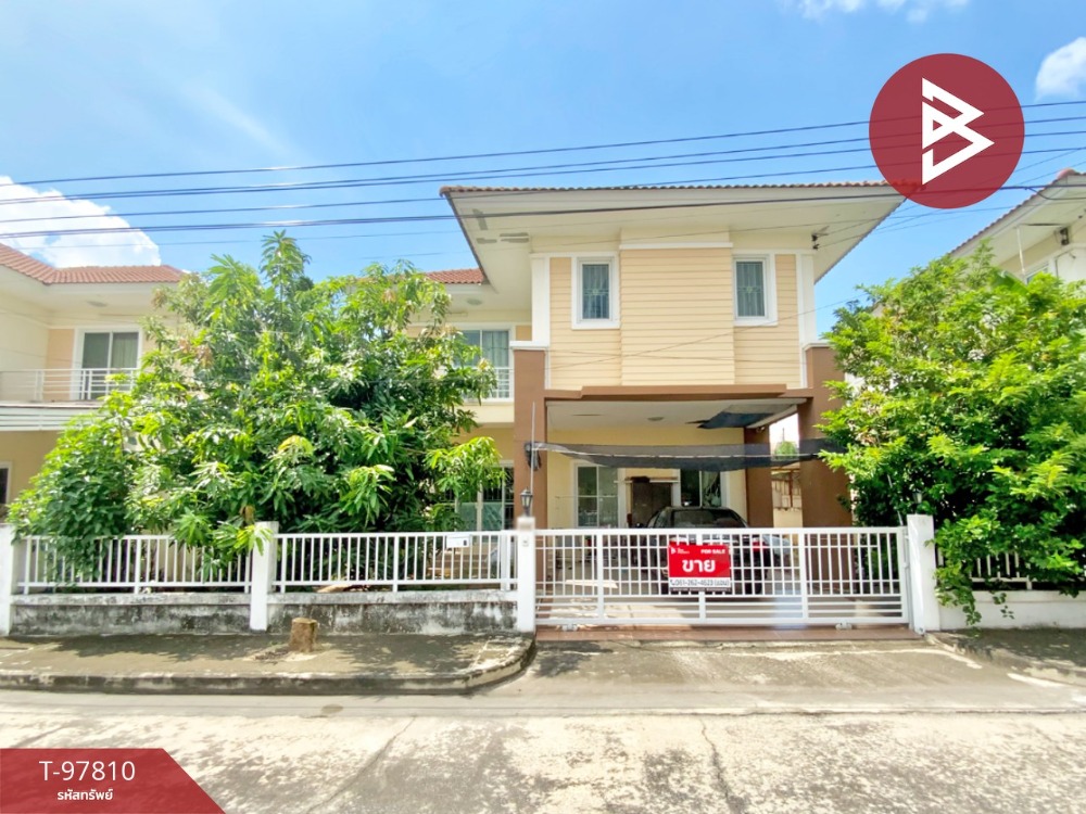 For SaleHouseNawamin, Ramindra : Single house for sale, Phanasan Garden Home Village, Sai Mai 45/1, Bangkok