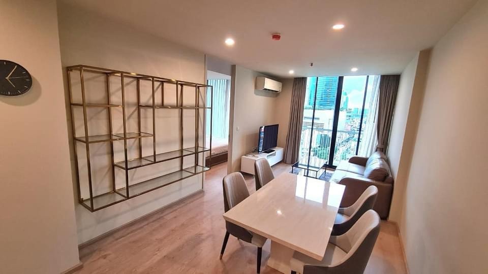 For SaleCondoSukhumvit, Asoke, Thonglor : ♦ Best Price ♦ 15+ floor 68.00 sq.m. | 2 beds Fully-Furnished​ | near Health Land Asoke 1 mins, MRT Sukhumvit station 8 mins, Terminal 21 Asok 8 mins.