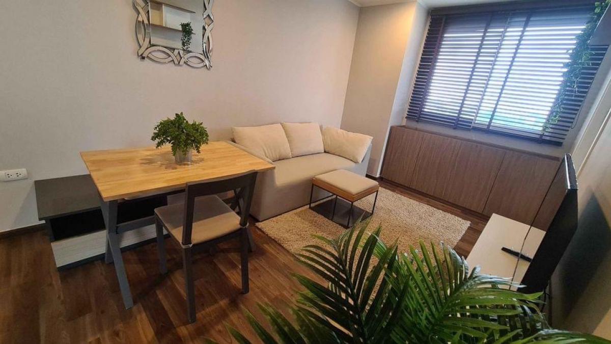 For RentCondoKasetsart, Ratchayothin : For rent, beautifully decorated room, large size, 40 sq m., room on the 14th floor, corner room, special type, big living, very comfortable, beautiful view, east side.