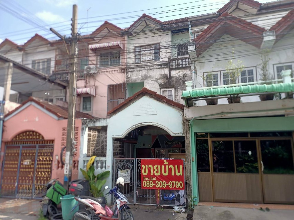 For SaleTownhouseRama 2, Bang Khun Thian : Townhouse for sale, 3 floors, Sinthavee Villa Village, prime location, Chom Thong District, Bangkok