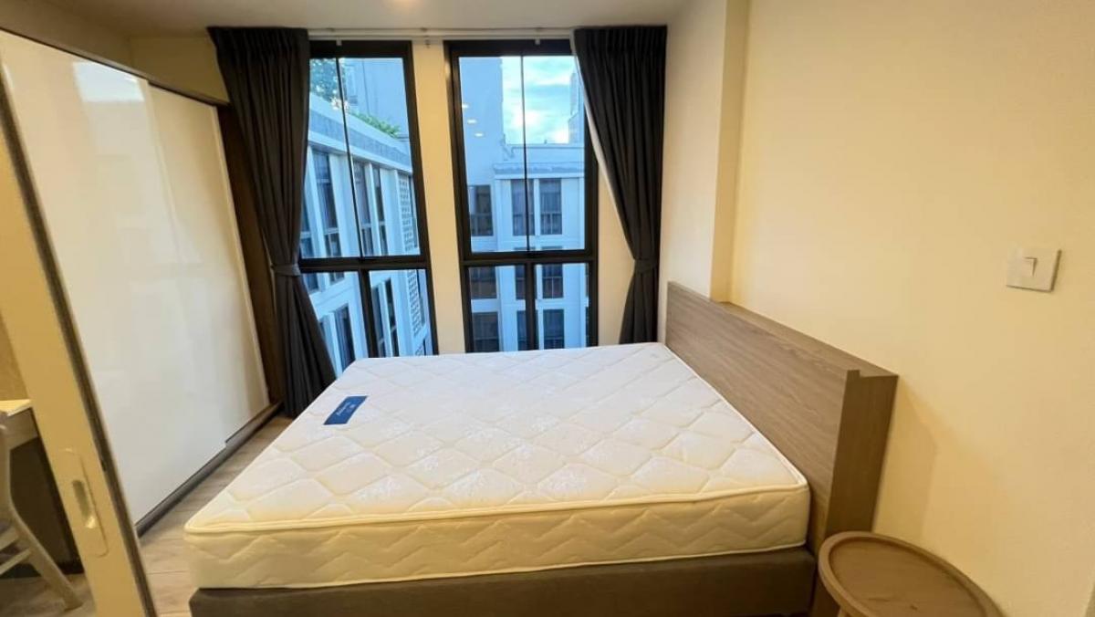 For RentCondoOnnut, Udomsuk : * 🔥✅Condo ✅chambers onnut ✅🔥r✅ On Nut BTS station ✅building A✅Rent 14000 baht/month, minimum rental contract 12 months #Details ✅ 1 bedroom, 1 bathroom ✅ Size 28 sq m. ✅ 8th floor #Electrical appliances ✅ Air conditioner ✅ TV ✅ Refrigerator ✅ Microwave ✅ 