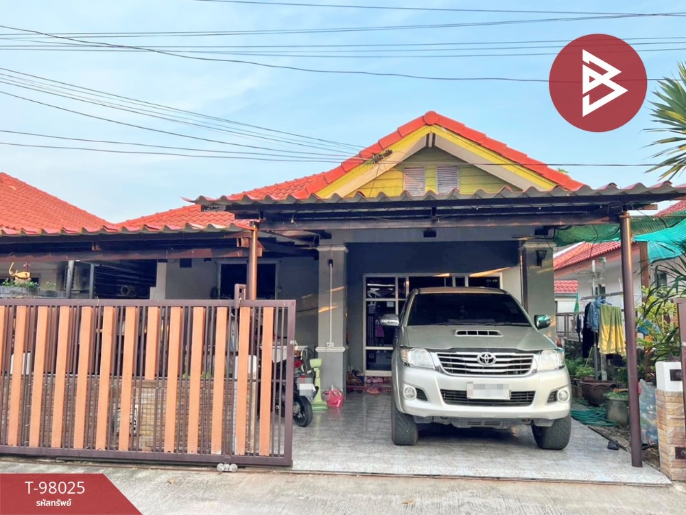 For SaleHouseRayong : Single house for sale, Chomview Village, Ban Chang, Rayong