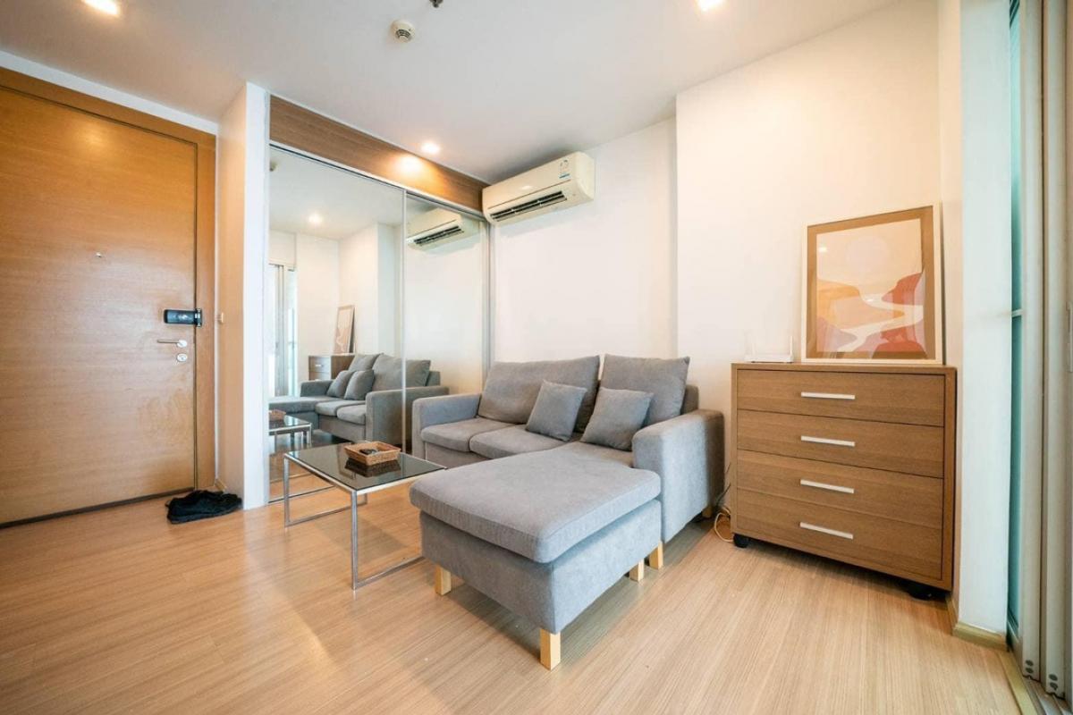 ให้เช่าคอนโดรัชดา ห้วยขวาง : คอนโด Rhythm ห้วยขวาง /46 sqm./ 1 bedroom/ 30fl./ 26,000 บาท