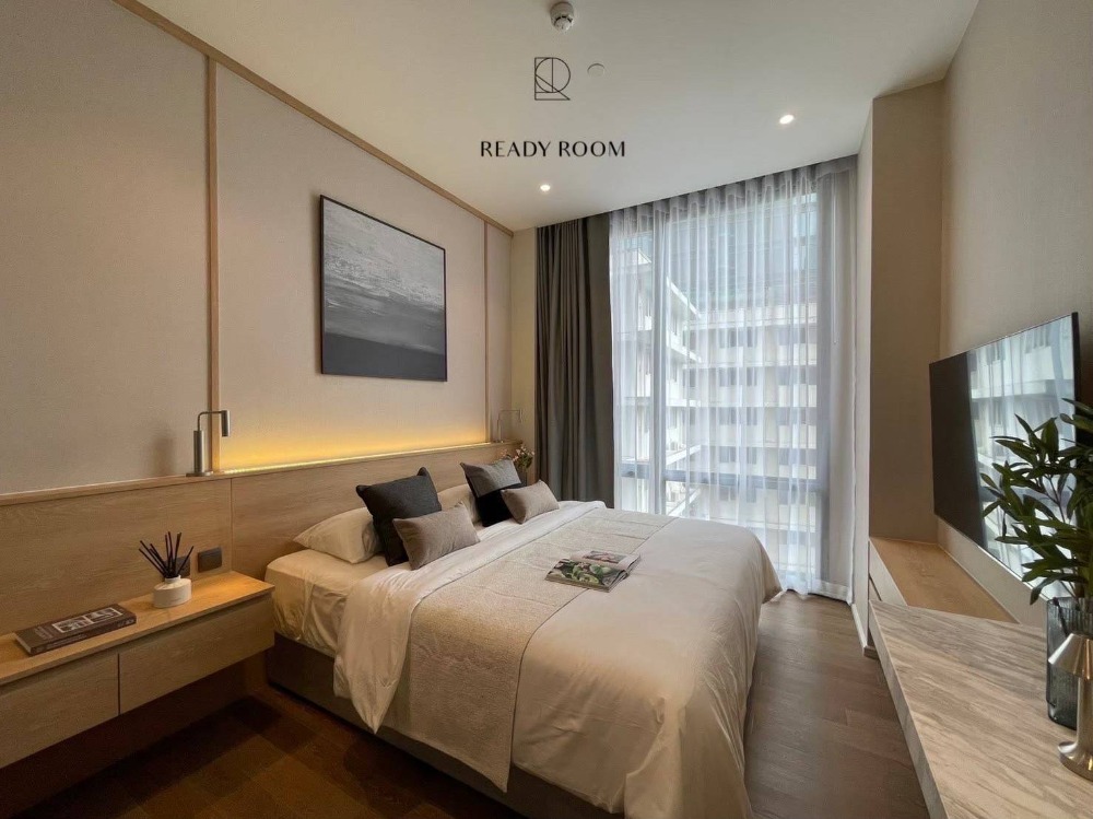 For RentCondoWitthayu, Chidlom, Langsuan, Ploenchit : ❖ Nice Decoration ❖ 05+ floor 1 bed | 54.58 sq.m. | Near BTS Phloen Chit 3 minutes, MRT Lumpini 4 minutes.