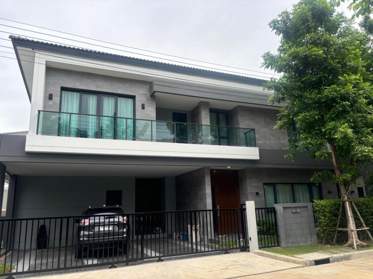 For RentHouseChaengwatana, Muangthong : 🏡The City Tiwanon Ngamwongwan for rent🏡•There is no house opposite. Very private.🏡Tiwanon Ngamwongwan市出租🏡•对面没有房子。非常私密