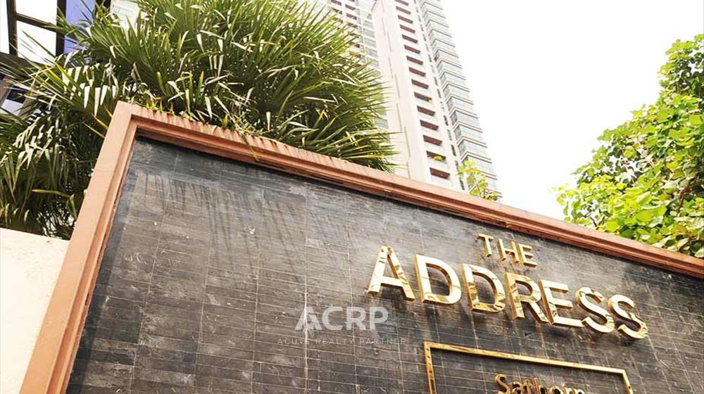 For SaleCondoSathorn, Narathiwat : Condo for sale & rent on project THE ADDRESS SATHORN 12