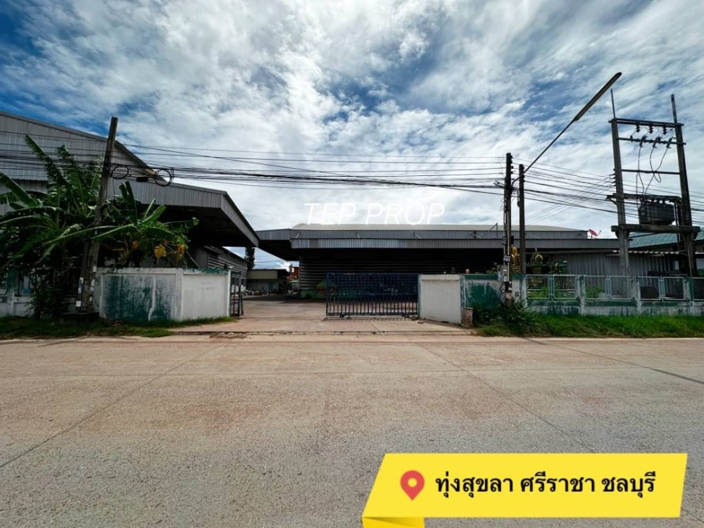 For RentWarehouseSriracha Laem Chabang Ban Bueng : For sale and rent, warehouse, good location, near Laem Chabang, has Factory License 2,3 📍Location: Kao Kilo, Sak Yai Chin, Thung Sukhla, Si Racha, Chonburi