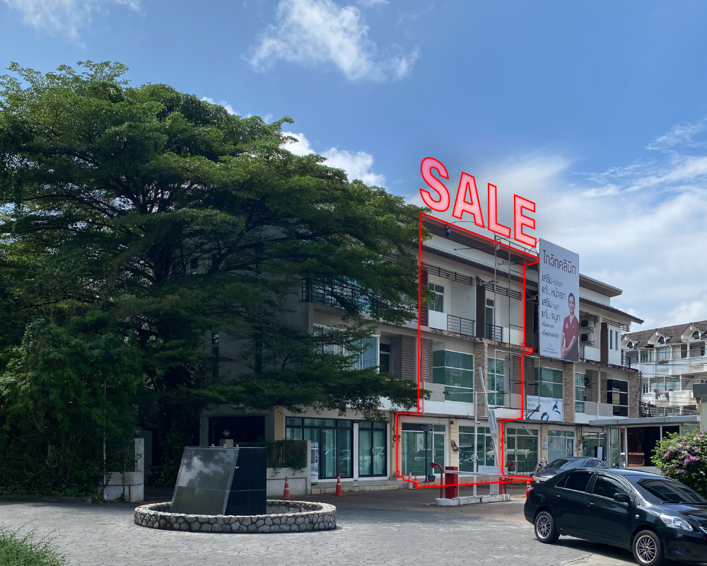 For SaleShophousePhuket : [ SALE ] 3-storey commercial building, Chao Fa Tawan-ok Road, near Suan Luang, Phuket