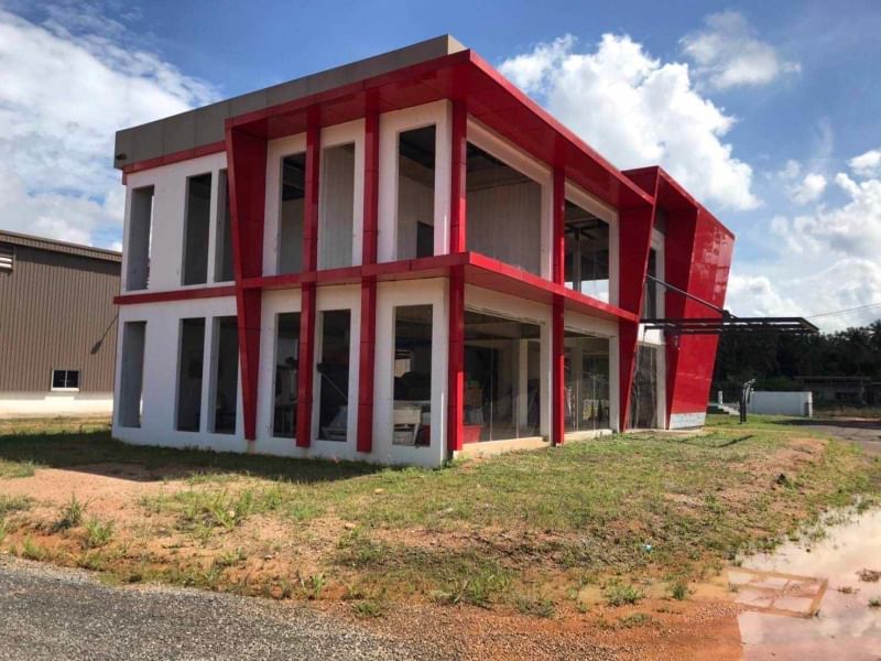 For RentFactorySriracha Laem Chabang Ban Bueng : Factory for sale/rent with buildings, area (11-3-96 rai) 📍Location: Sriracha, Chonburi