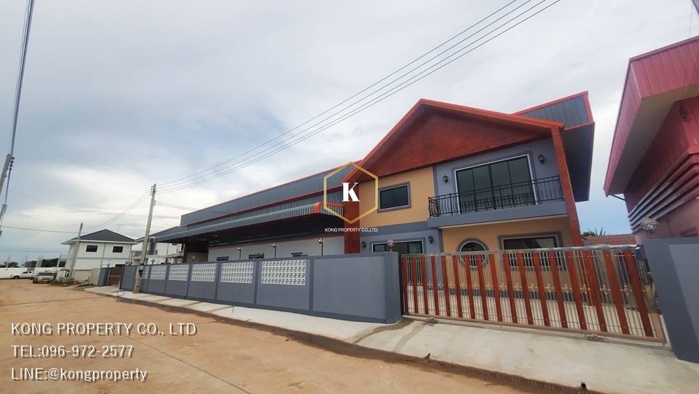 For RentWarehouseMahachai Samut Sakhon : Warehouse for sale, Rama 2, Ban Ko, Samut Sakhon, newly built, 805 sq m.