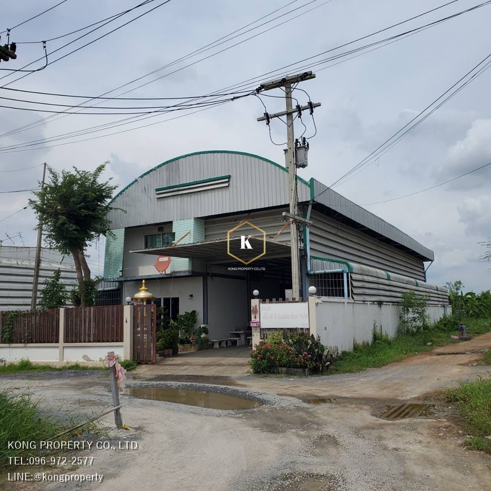 For SaleWarehousePathum Thani,Rangsit, Thammasat : For rent, for sale, warehouse, Lat Lum Kaew, Pathum Thani, near Nopphawong Intersection, area 492 sq m.