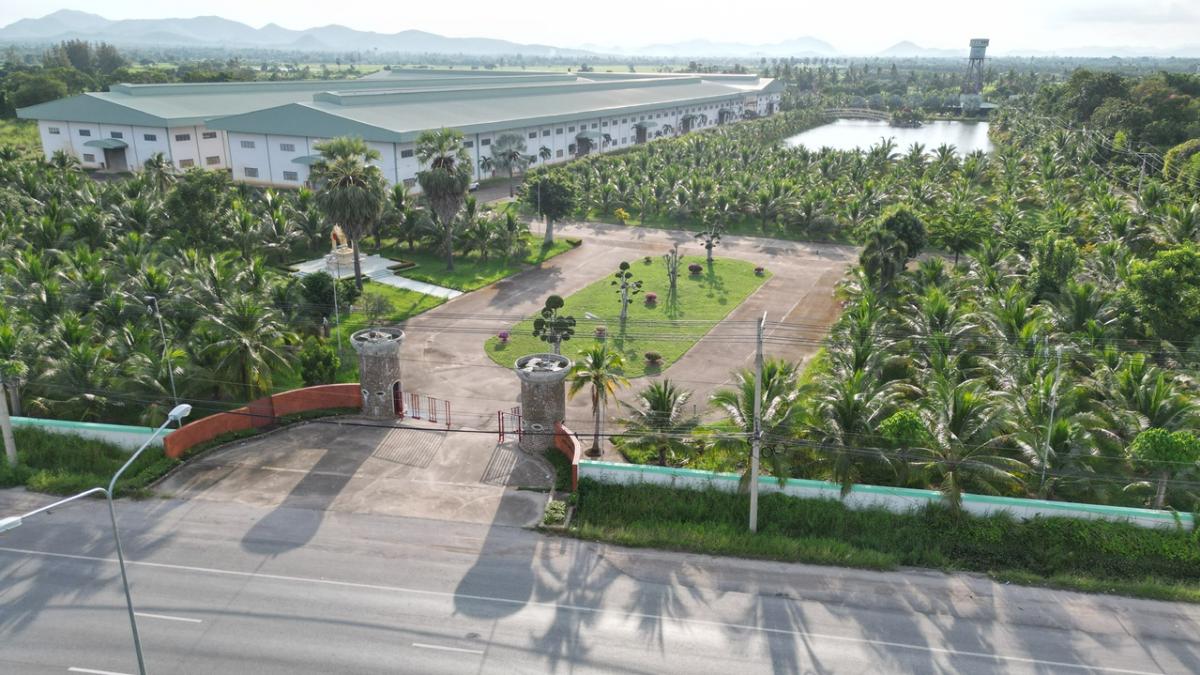 For SaleFactoryCha-am Phetchaburi : Large factory for sale in Cha-am District, Phetchaburi Province