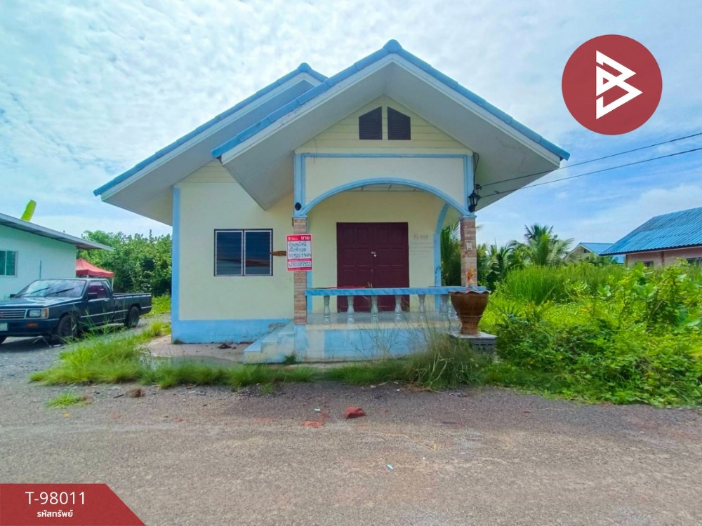 For SaleHouseSamut Songkhram : Single-storey detached house for sale, area 1 ngan 20 sq w, Nang Takhian, Samut Songkhram