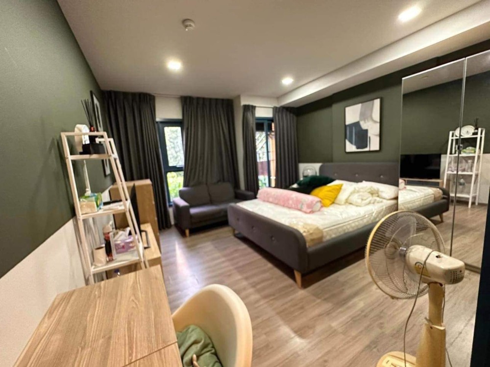 For RentCondoOnnut, Udomsuk : Urgent, beautiful room 🔥🔥🔥 For rent, The Base Sukhumvit 50, beautiful room, exactly as shown in the picture, fully furnished + washing machine + water filter ‼️ Ready to move in 10/12/67 (reply to chat very quickly)