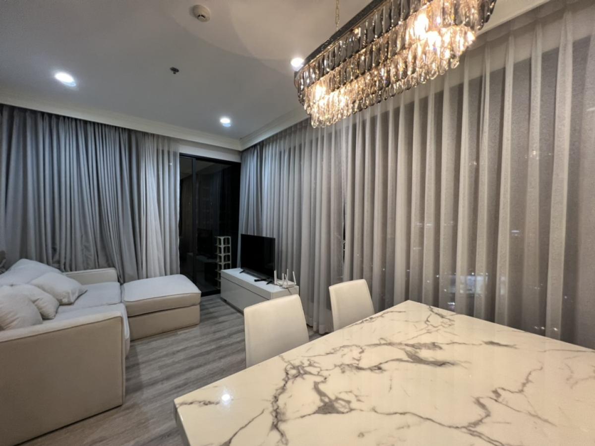 For SaleCondoRama9, Petchburi, RCA : Ideo Mobi Asoke, 2 bedrooms, 1 bathroom, 58 sq m., beautifully decorated, fully furnished, easy to rent, potential location, price 12,290,000 baht, call 061-4162636