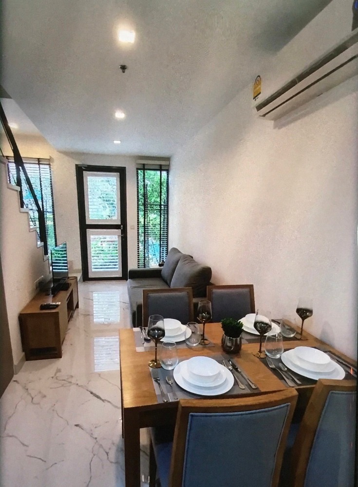 For RentCondoOnnut, Udomsuk : For Rent: 1-Bedroom Duplex at Ideo Mobi Sukhumvit 81