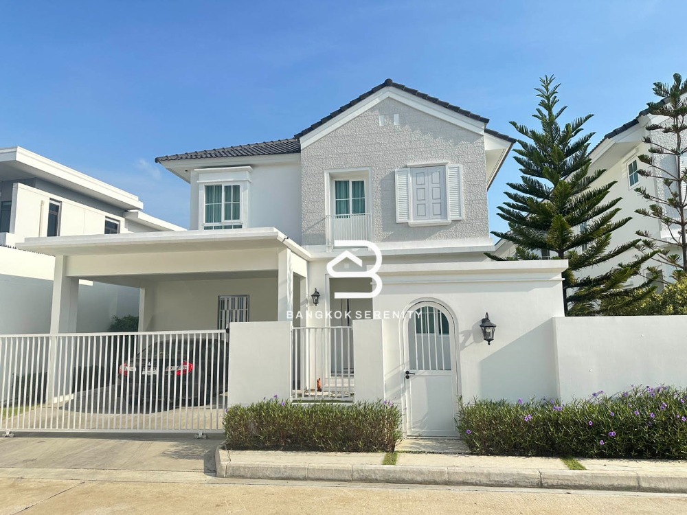 For RentHouseBangna, Bearing, Lasalle : House for rent at Chaiyapruk Bangna Km.15