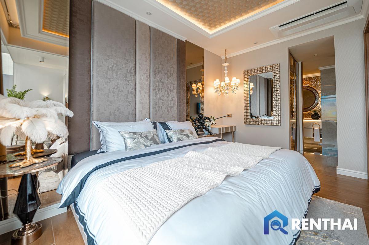 For SaleCondoPattaya, Bangsaen, Chonburi : Luxury 1bed Condo in Riviera Malibu, Fully Furnished for 7.15 Mb