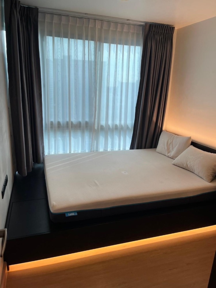 For RentCondoOnnut, Udomsuk : 🚝For rent: The Base S77, beautiful room, new furniture, 14th floor, unobstructed view, complete electrical appliances, near BTS and shopping mall, multiple entrances and exits, price 14,000 baht.