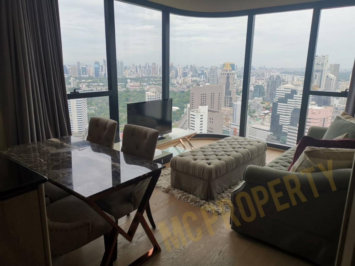 For RentCondoSiam Paragon ,Chulalongkorn,Samyan : Ashton Chula 2 bedroom 55sqm very high floor for rent only 60,000 please contact 0816878954