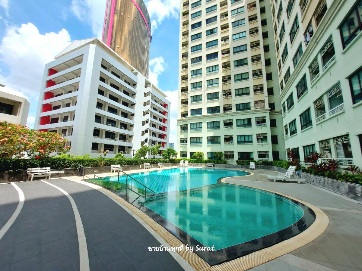 For SaleCondoSapankwai,Jatujak : Condo for sale, Lumpini Ville Phahonyothin-Sutthisan, fully furnished, ready to move in, 30.26 sq m, high view, no blockage, near Government Savings Bank Headquarters and Saphan Khwai BTS