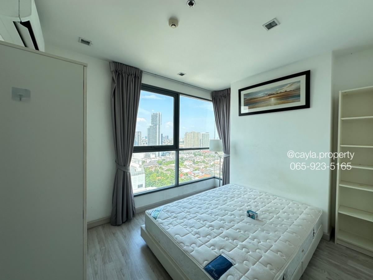 For RentCondoOnnut, Udomsuk : For Rent 🔥18k/month🔥 Ideo Mobi Sukhumvit 81 (2 Bedroom 2 Bathroom 43 sqm) Best price in the project!!