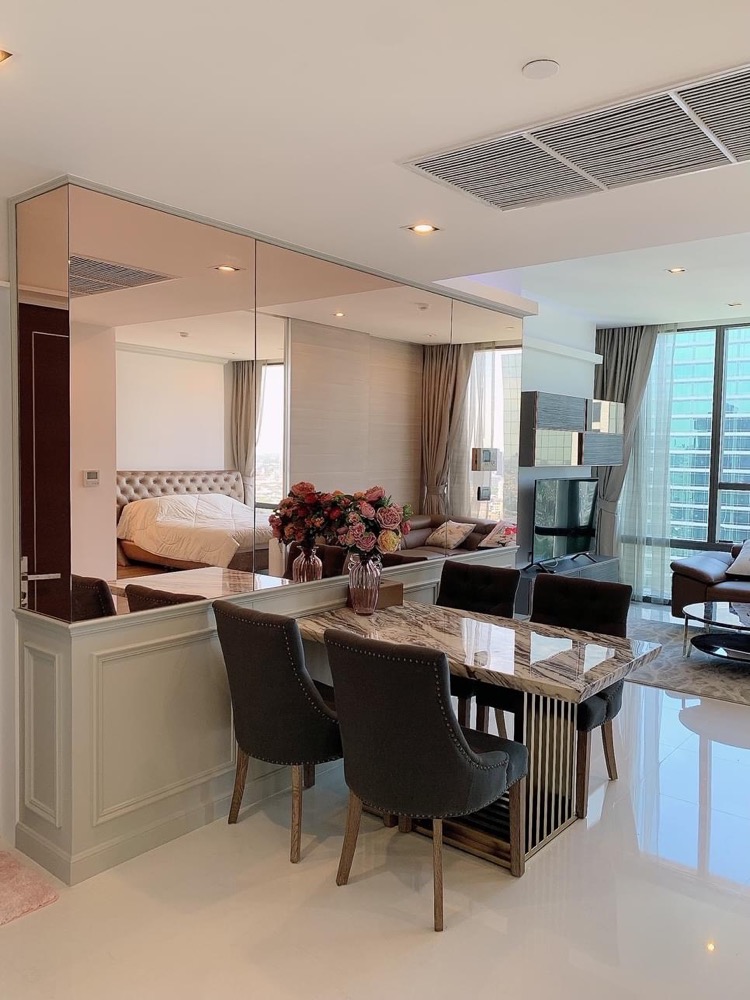 For SaleCondoSathorn, Narathiwat : For Sale: Condo, The Bangkok Sathorn, 1 Bedroom /1 Bathroom *Fully Furnished /High Floor /City View (Sathorn Street) & Ready to move in*