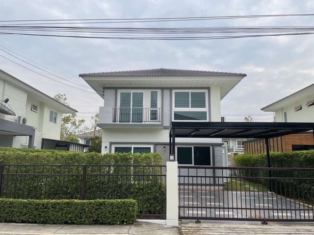 For RentHousePathum Thani,Rangsit, Thammasat : HR1935 House for sale and rent, Supalai Pride Wongwaen Lam Luk Ka Khlong 6 project, near the outer ring road.