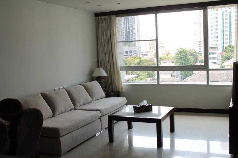 For RentCondoSathorn, Narathiwat : 1 bedroom large apartment, 75 sq m, small pets allowed, Sathorn-Narathiwat Road, 10 minutes walk, BTS Chong Nonsi