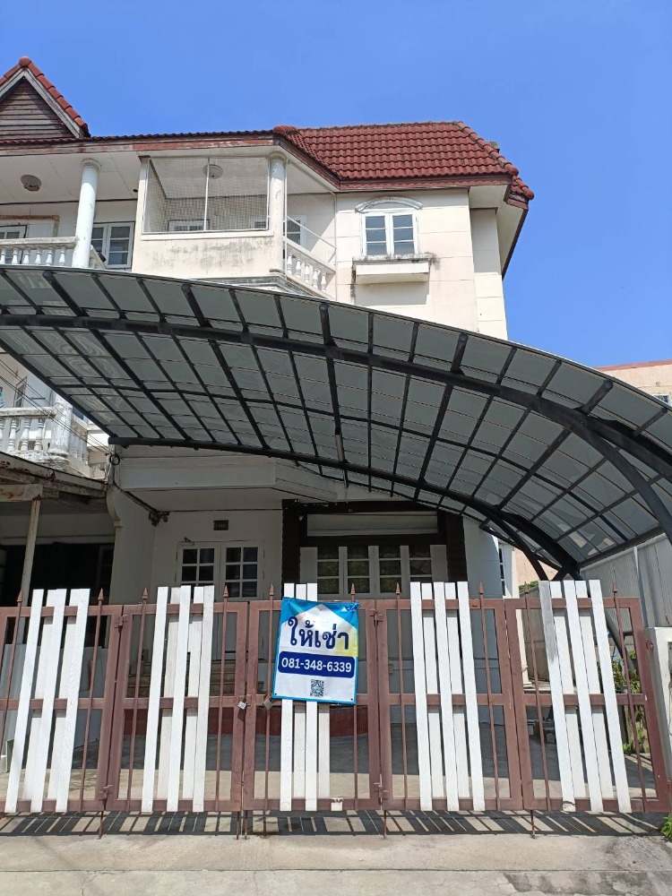 For RentHousePhutthamonthon, Salaya : For rent: 4-storey townhouse, corner unit, newly renovated, very good location, Thawi Watthana 47, near Phuttha Market, Borommaratchachonnani, Mahidol, Salaya