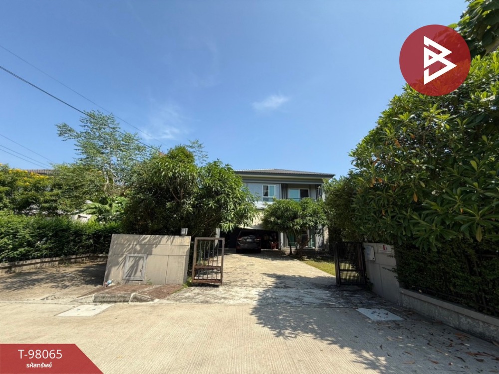 For SaleHouseMin Buri, Romklao : Single house for sale, The Plant Village, Chalong Krung, Nong Chok, Bangkok