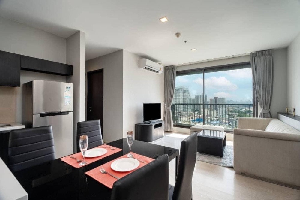 ให้เช่าคอนโดอ่อนนุช อุดมสุข : LTH11129-Rhythm Sukhumvit 44/1 FOR RENT 2beds 1baths size 53 Sqm. Near BTS Phrakanong ONLY 38k/month