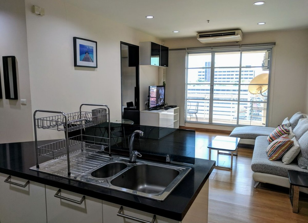 For RentCondoRatchathewi,Phayathai : ⚡For Rent Baan Klang Krung Siam-Pathumwan Size 76 sq.m. 2 Bedroom Renovated