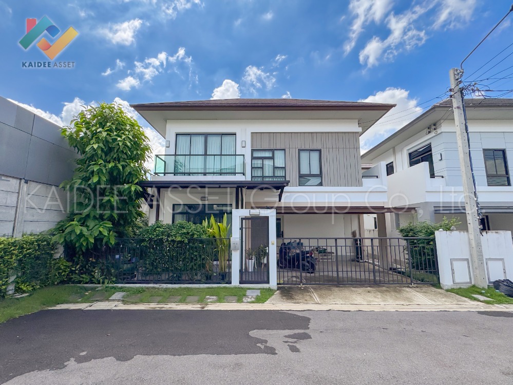 For SaleHouseNawamin, Ramindra : Rest Saimai Rest Saimai, twin house, Soi Saimai 43, back corner