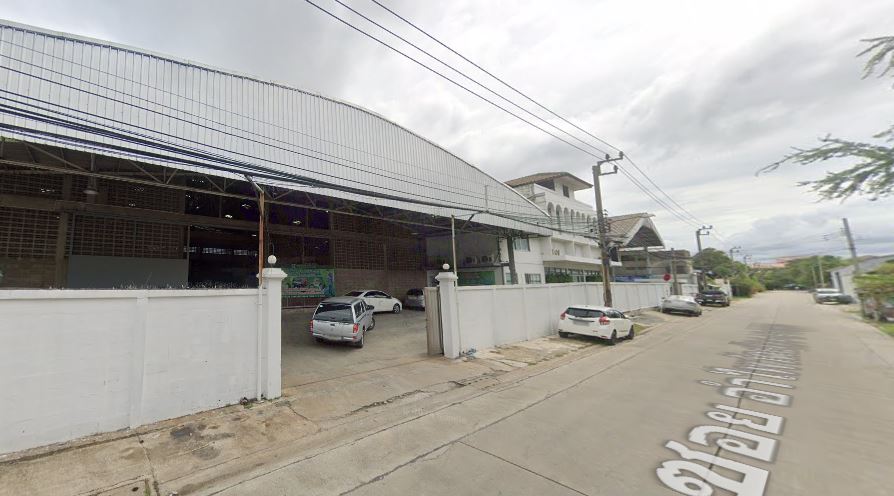 For RentWarehouseEakachai, Bang Bon : Warehouse for rent, 2 floors, usable area 3,700 sq m. and large 4-storey office building, usable area 700 sq m. on land area 2-0-62 rai (862 sq wa)