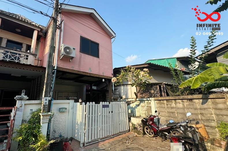 For SaleTownhouseNawamin, Ramindra : Townhouse for sale, 2 floors, 23.5 square wah, Ranee Village 7, Ram Intra-Suan Siam Road