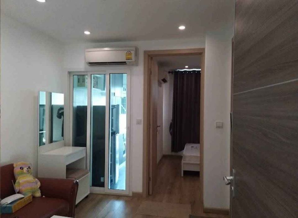 For SaleCondoRattanathibet, Sanambinna : 200 meters from the BTS, 1 bedroom, 1 bathroom, ready to move in