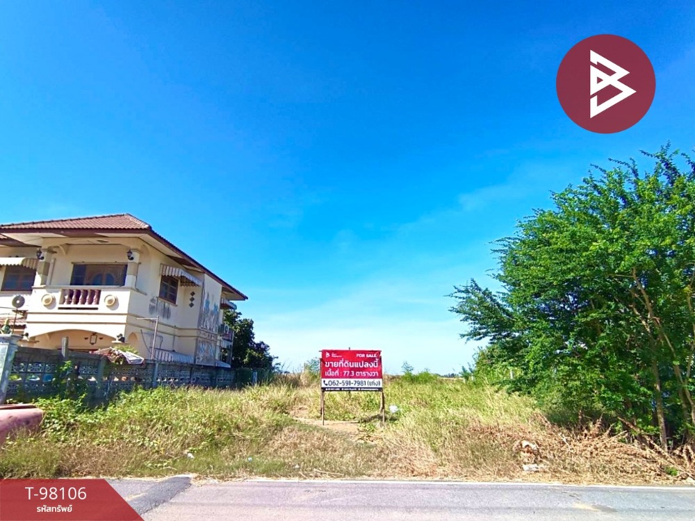 For SaleLandAyutthaya : Urgent sale of vacant land, area 77.3 sq.wa, Nakhon Luang, Phra Nakhon Si Ayutthaya