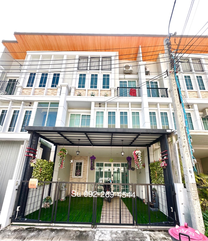 For SaleHouseBang kae, Phetkasem : For sale: 3-storey townhouse, Golden City Sathorn project