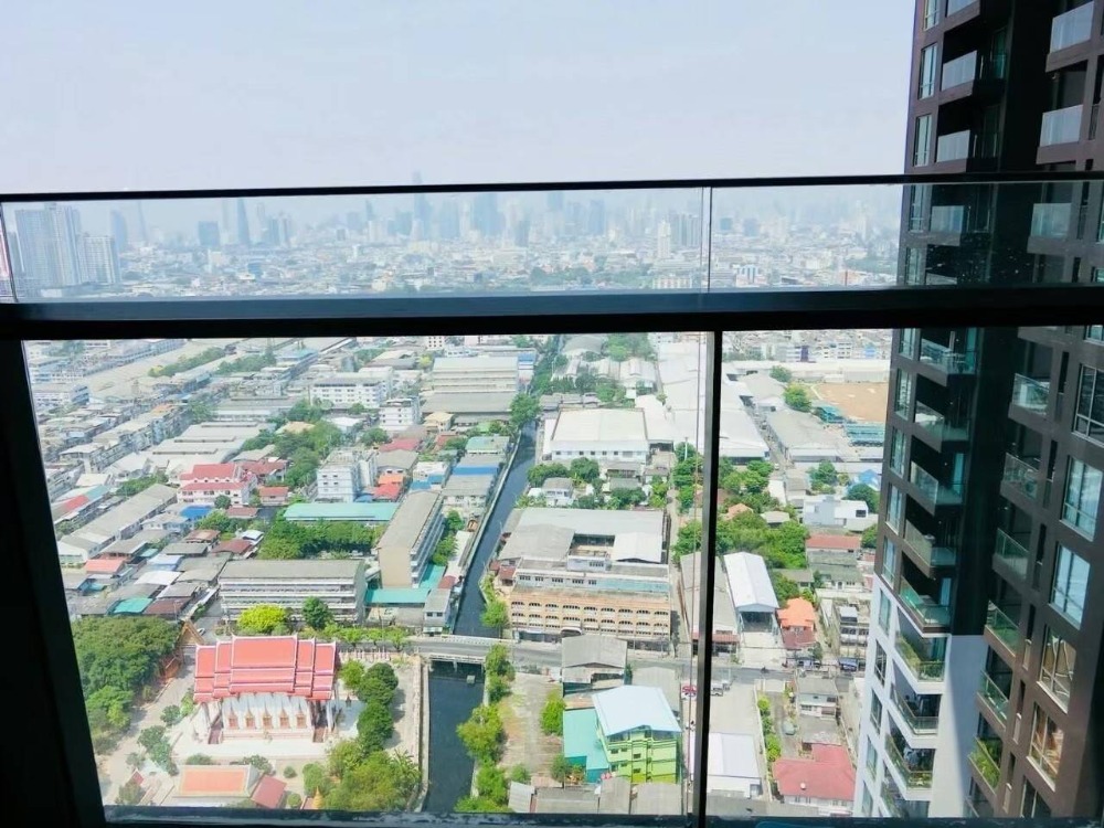 For RentCondoRama3 (Riverside),Satupadit : Condo for rent, Starview Rama 3, Type A6, 35th floor, Building A, size 77 sq m., 2 bedrooms, 2 bathrooms