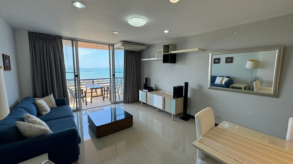 For RentCondoSriracha Laem Chabang Ban Bueng : Rama Harbour Condo View, Sriracha, Chonburi, 7th Floor 2 Bedroom 2 bathroom spacious 110 Sq.M. + Terrace