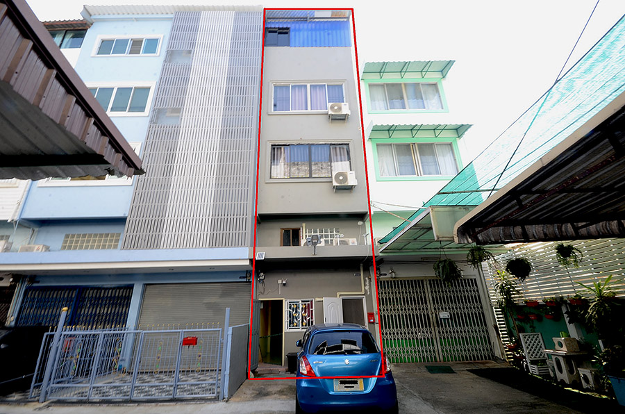 For SaleShophousePinklao, Charansanitwong : 5-storey shophouse, 1 unit, Soi Charansanitwong 79, Charansanitwong Road, Bang Phlat area