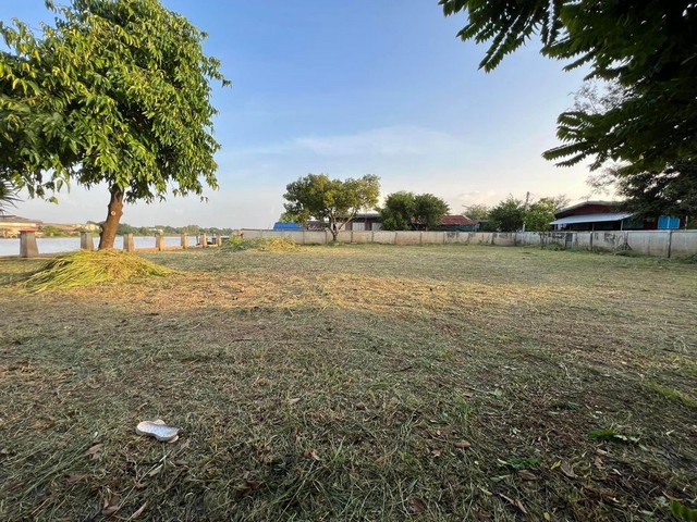 For SaleLandAyutthaya : HR1941 Land for sale, area 1 rai, next to the Chao Phraya River, Ko Koet area, Bang Pa-in, Ayutthaya, suitable for building a house, resort