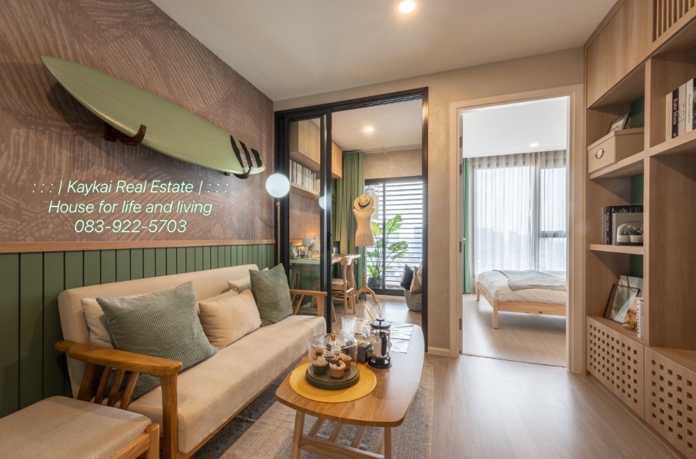 For SaleCondoSapankwai,Jatujak : Near a large park, in the city center, DENIM JATUJAK Condo, 2 bedrooms, starting at 3.XX million baht, guaranteed best price, cheaper installments than rent!