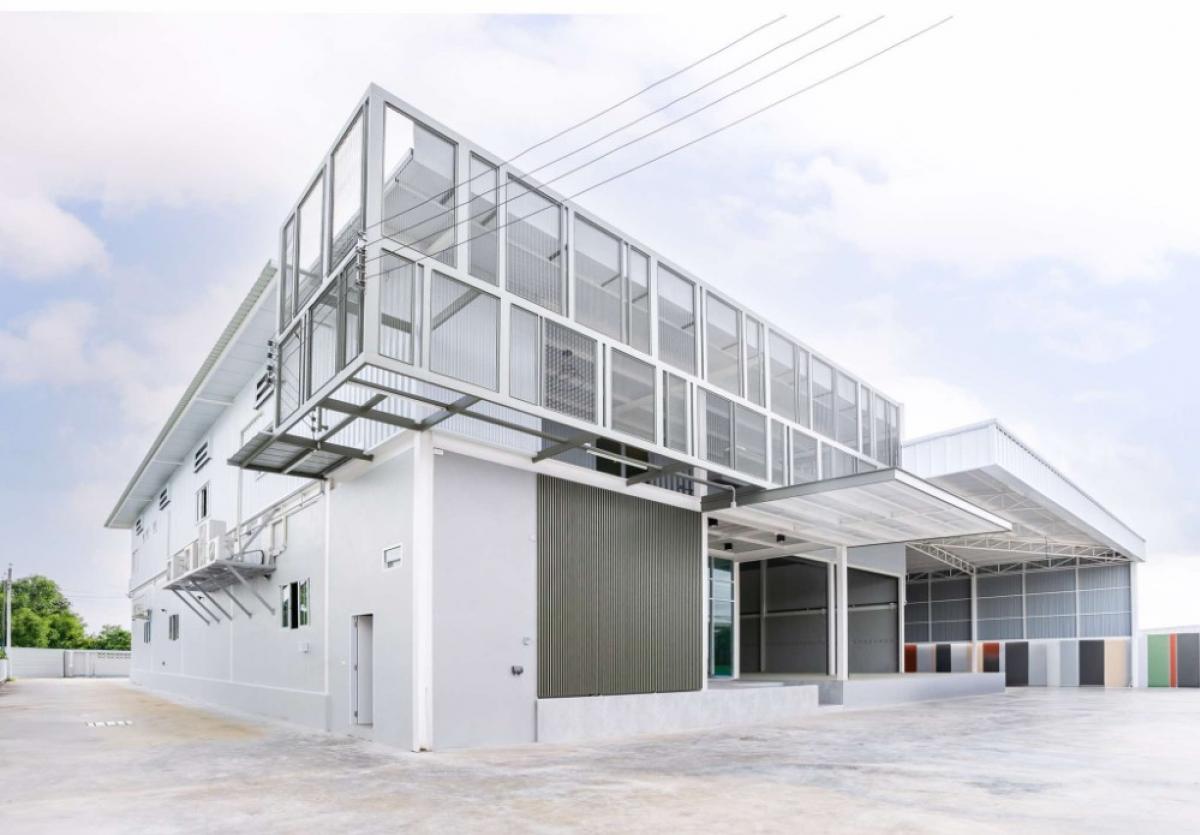 ให้เช่าโกดัง ห้องเก็บของมีนบุรี-ร่มเกล้า : 🏚️Warehouse for rent in Soi Romklao 23🏚️Total land area 1,585 m2