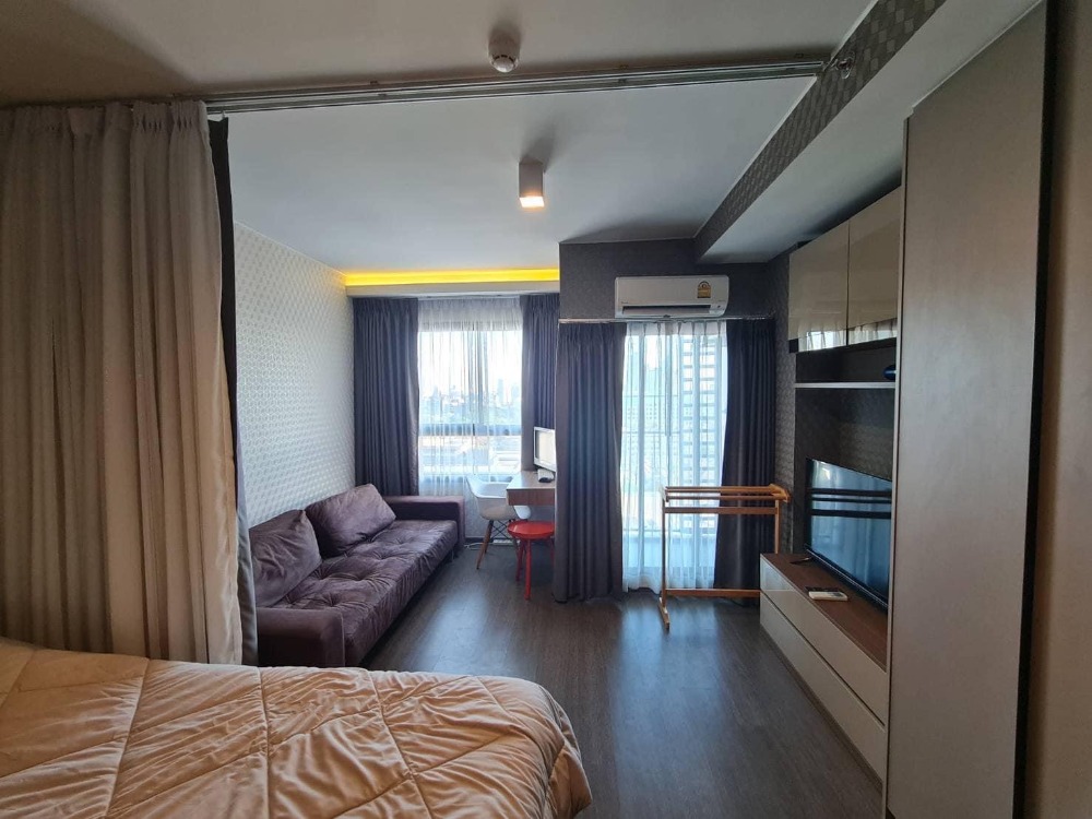 For RentCondoOnnut, Udomsuk : 🚝For rent IDEO S93, next to BTS Bang Chak, size 27 sq m, 15th floor, unobstructed view, beautiful room, fully furnished, ready to move in, 14,000 baht