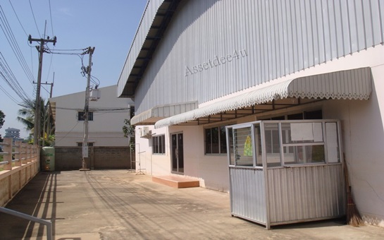 For RentWarehousePathum Thani,Rangsit, Thammasat : Warehouse for rent, 720 sq m, Lat Lum Kaeo, Pathum Thani, pink area, Factory Registration No. 4 available.