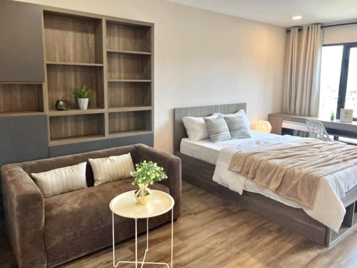 For RentCondoPinklao, Charansanitwong : 🌇 Vacant room, fully furnished, ready to move in, near Siriraj Hospital, near MRT SUN CITY Condo ✅